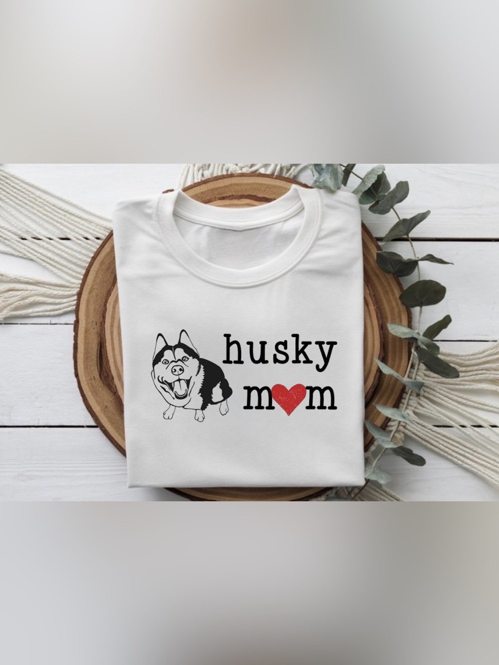 Husky Mom Cute Shirt | Dog Mom Tee | Husky Lover Gift Shirt